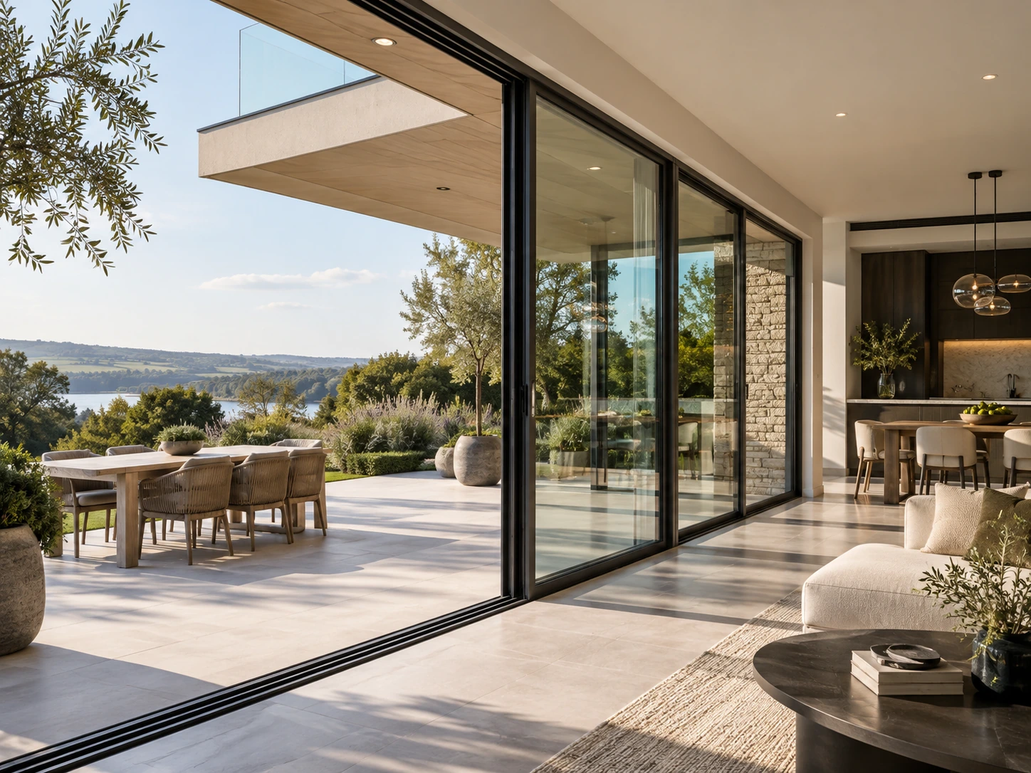 Aluminium ‘Sliding’ Doors
