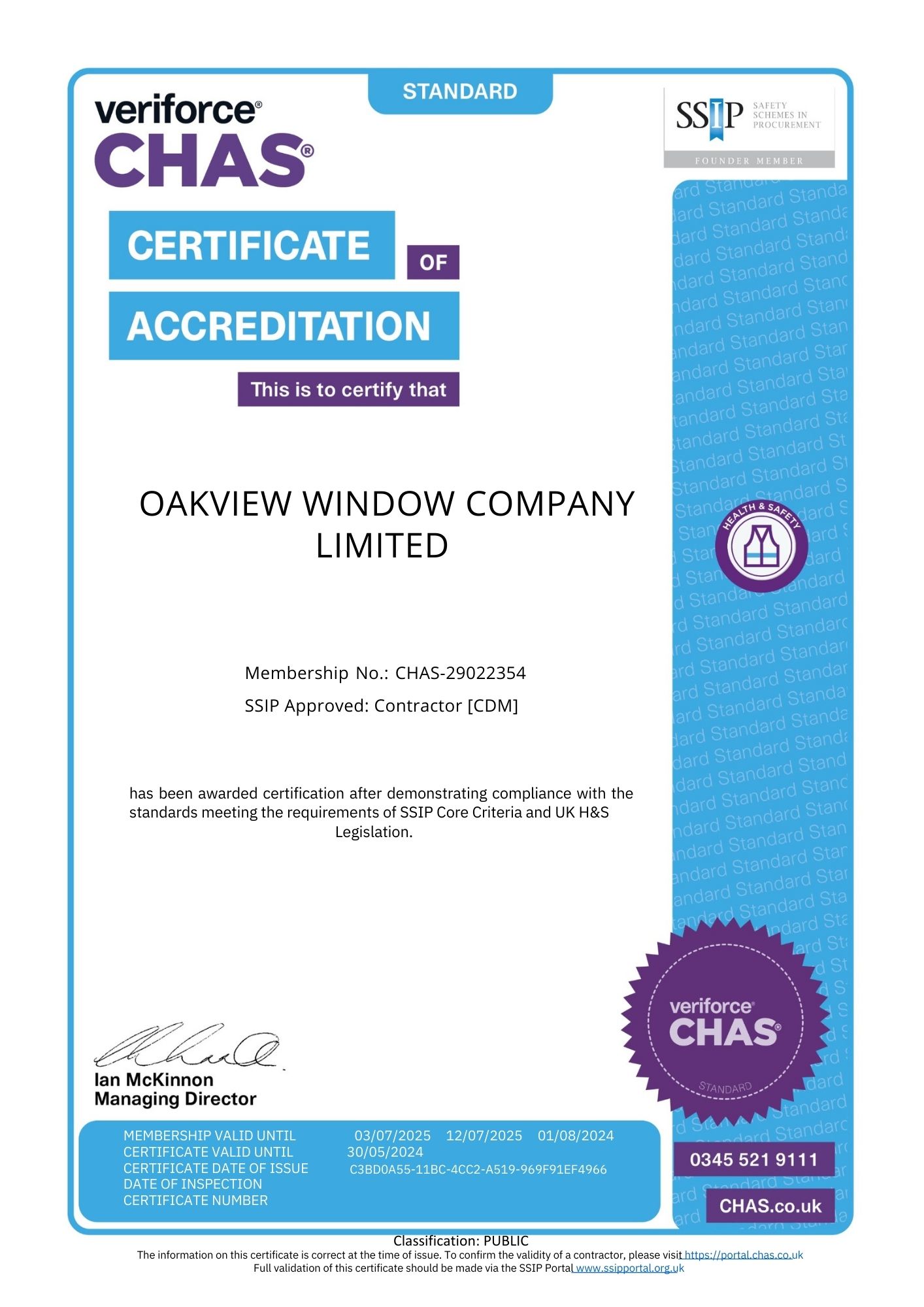 CHAS Accreditation