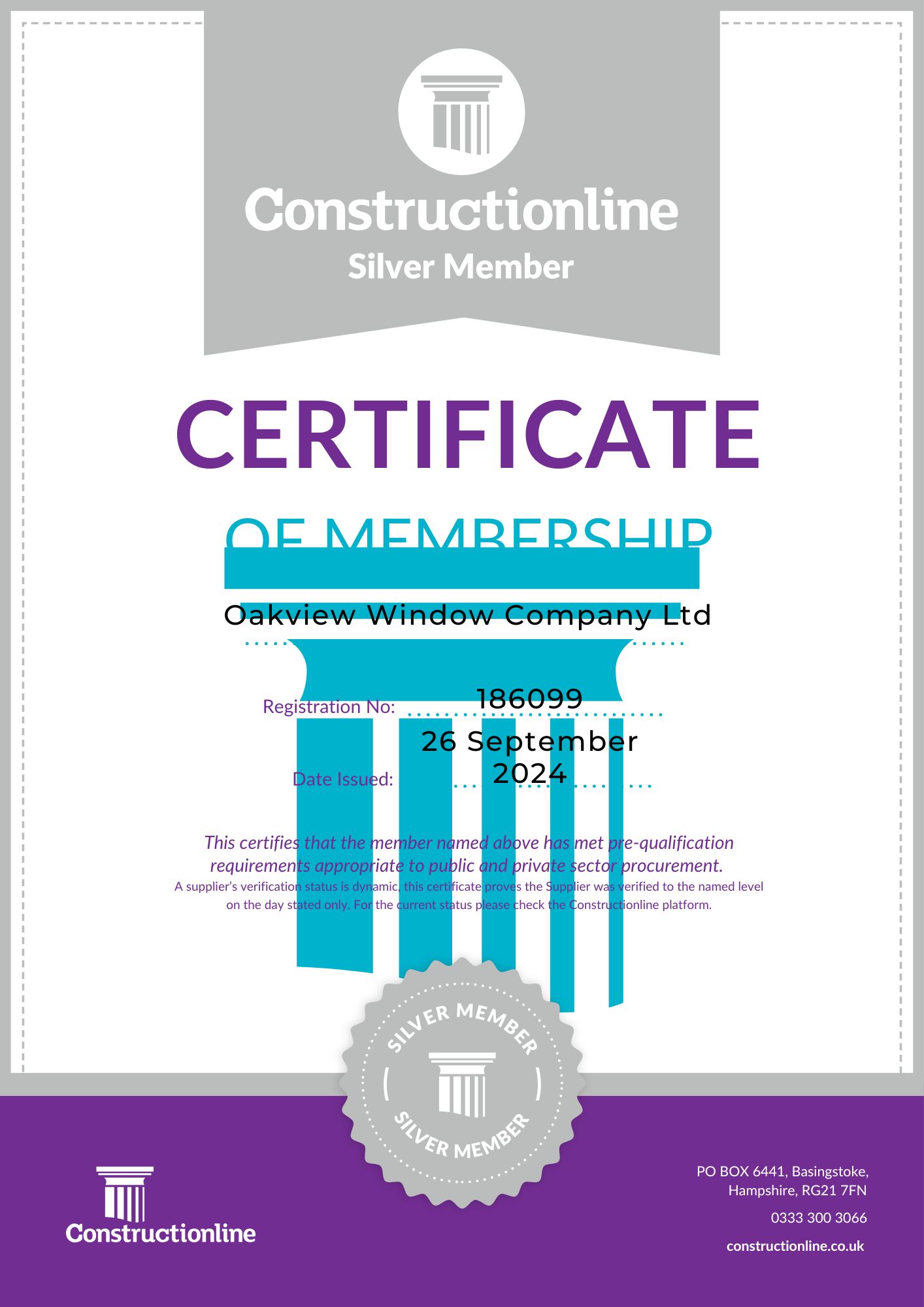 Constructionline Silver