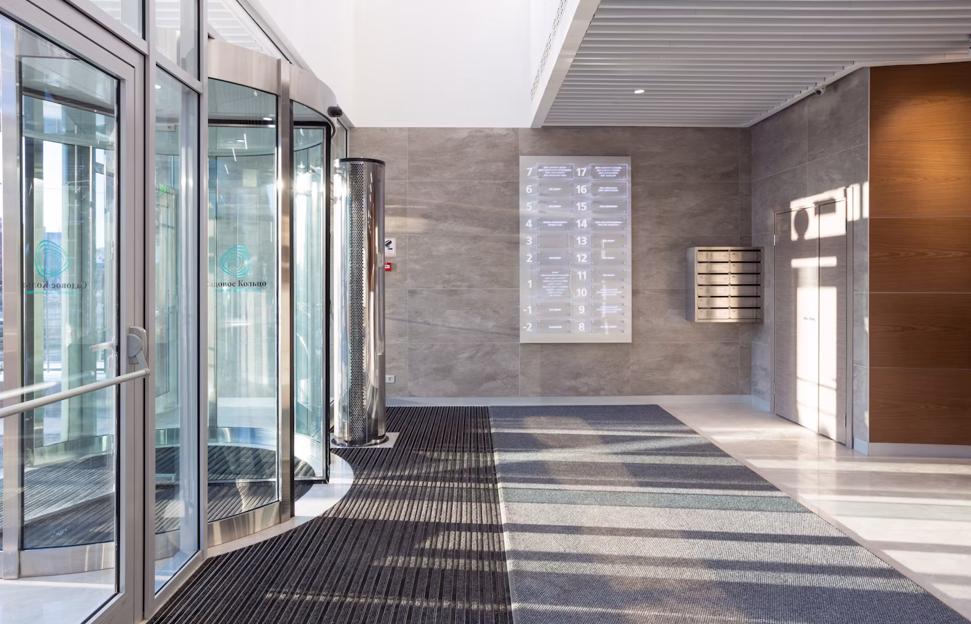 commercial aluminium doors GT55 – specification detail